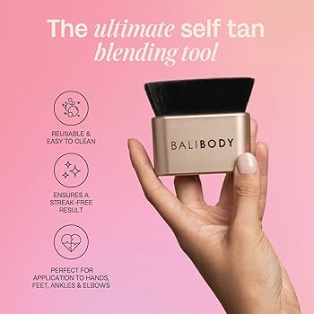 Amazon.com: Bali Body Medium to Dark Instant Tan + Brush Bundle